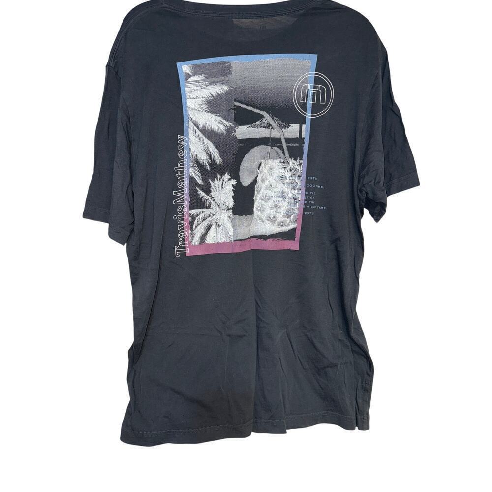TRAVIS MATHEW SIZE XL black shirt